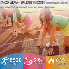 Girls Fashionable Multifunctional Sports Watch Set USB Charging Rechargeable