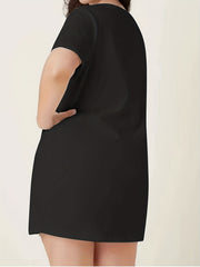 Butterfly & Letter Print Sleep Dress