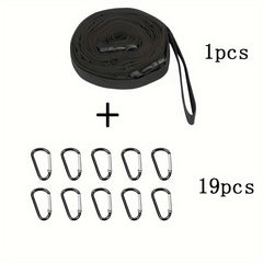 Tent Storage Strap & Clothesline for Camping
