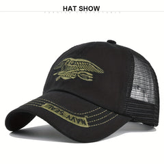 Breathable Camo Mesh Sunshade Baseball Cap