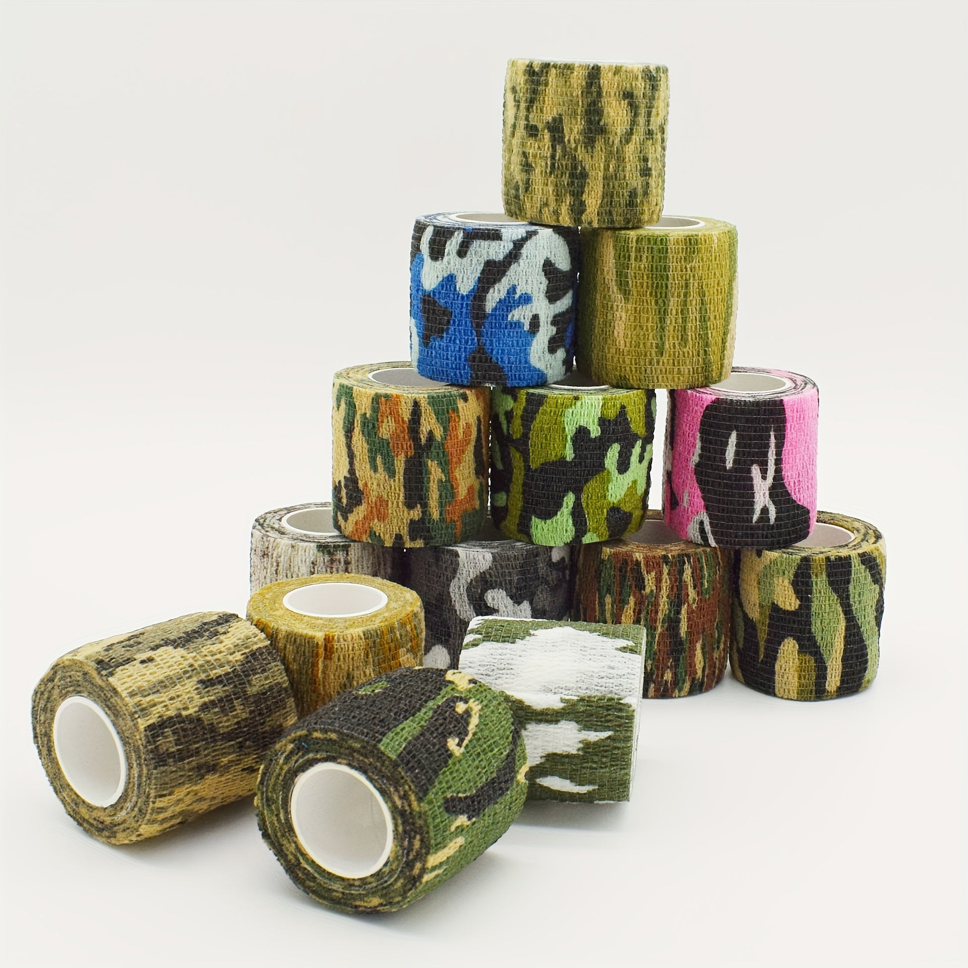 3pcs Camo Protective Wrap Tapes Waterproof Camping Tape