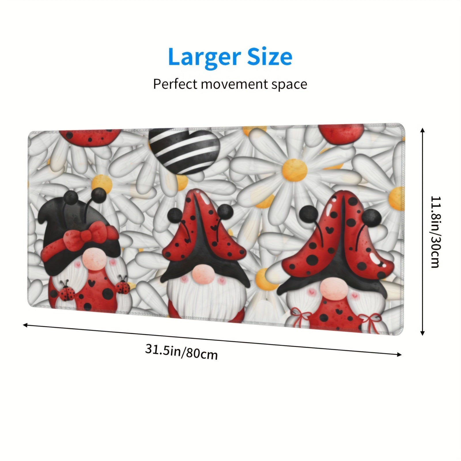 Insects Mouse Pad Gamer Large Mousepad Keyboard Pad Carpet Office Accessories