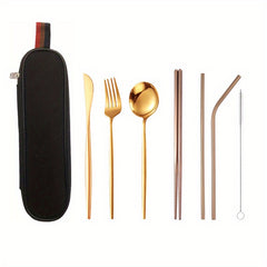 Stainless Steel Cutlery Set for Travel Camping