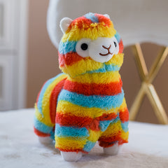 Rainbow Alpaca Plush Toy - Perfect Home Decor & Birthday Gift