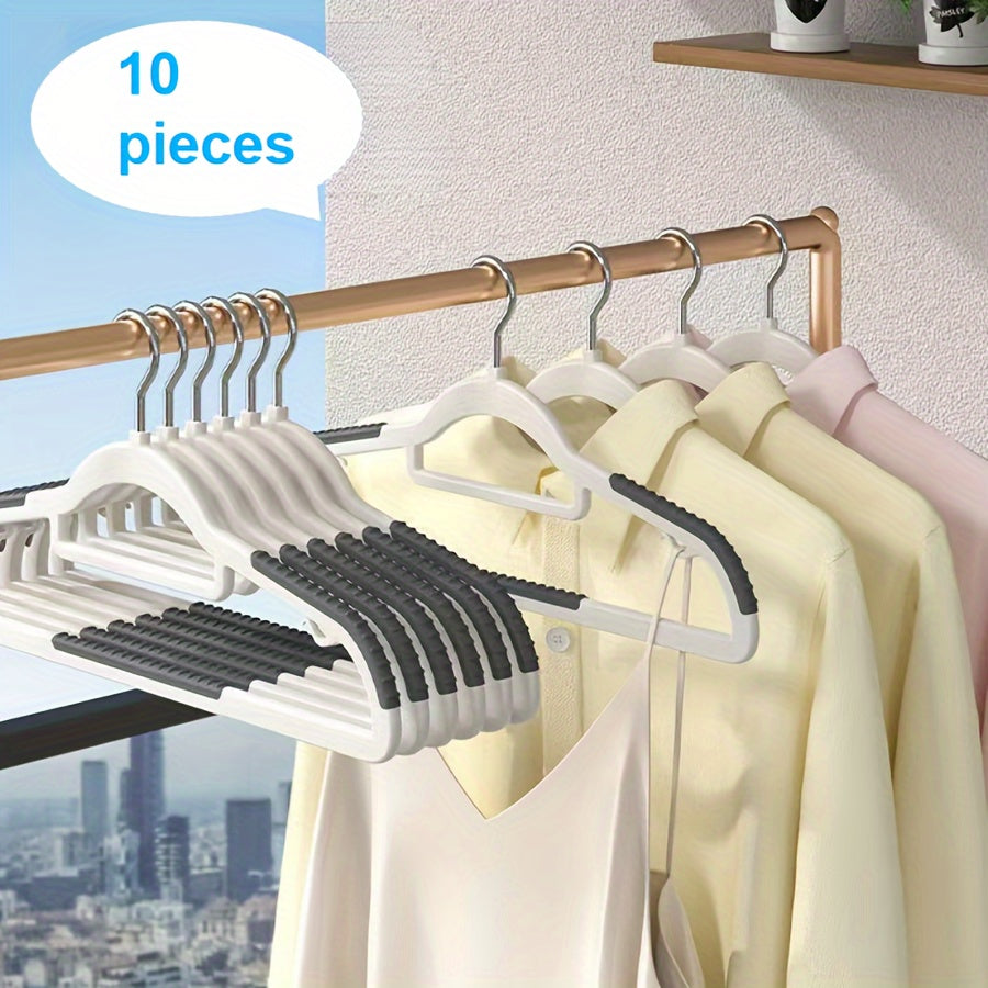 5pcs Non-slip Clothes Hangers - Heavy Duty Coat Hangers