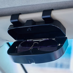 Car Glasses Case Sun Visor Storage Sunglasses Holder Car Interior Accessories