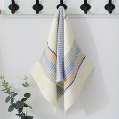 3 Pack Cotton Waffle Weave Hand Towels Absorbent Quick Dry Plush Hand Towel