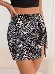 Sexy High Waist Split Skirt for Spring & Summer