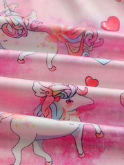 Sweet Girls Unicorn Cami Dress for Summer Party