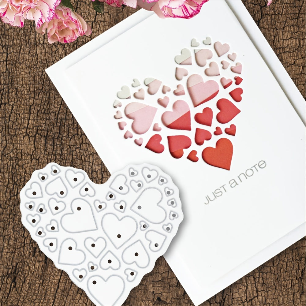 Metal Cutting Dies Heart Love Decoration Scrapbook Paper Craft DIY