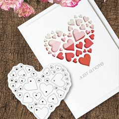 Metal Cutting Dies Heart Love Decoration Scrapbook Paper Craft DIY
