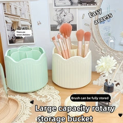 Makeup Brush Holder Organizer 360 Rotating Pencil Pen Holder Cup