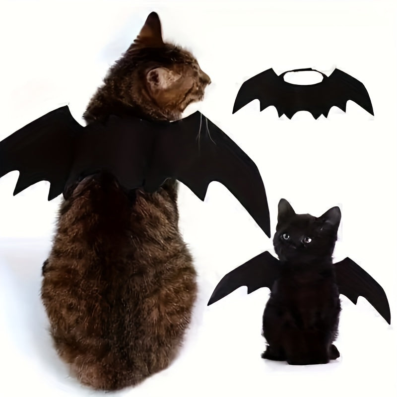Halloween Bat Wings Vest Angel/Demon Pet Costume