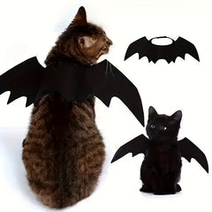 Halloween Bat Wings Vest Angel/Demon Pet Costume