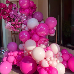 40pcs Rose Red Latex Balloons Wedding Birthday Anniversary Graduation Decor
