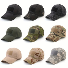 Tactical Patch Baseball Cap Unisex Adjustable Sun Hat