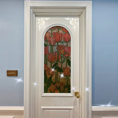 1pc PU French Plaster Wall Flower Corner Decoration