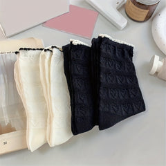 2 Pairs Low Cut Ankle Socks Soft & Lightweight Women's Stockings
