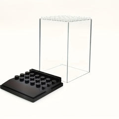 3pcs Transparent Micro Dust Cover Display Box for Building Blocks Figures