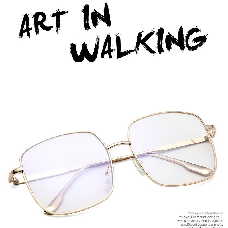 Square Blocking Glasses for Women - Protect Against Eye Strain and Glare