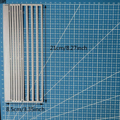 Slim Stripes Metal Cutting Dies for DIY Album Paper Card Scrapbook Decor