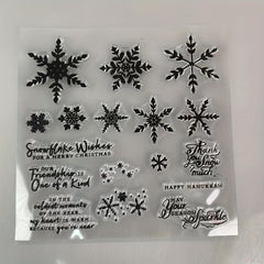 Christmas Snowflakes Metal Cutting Dies And Stamp Set