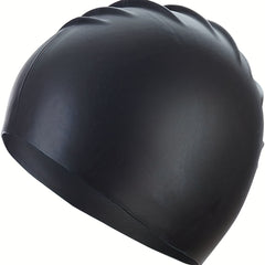Waterproof Silicone Swimming Cap for Men & Women
