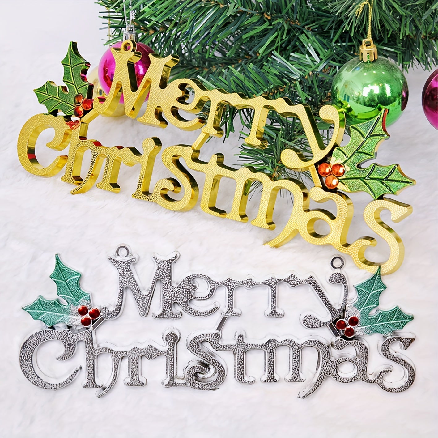 Christmas Letter Decoration for Room Layout & Party Supplies