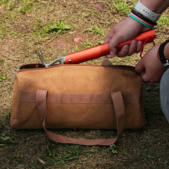 Canvas Ground Nail Storage Bag for Camping
