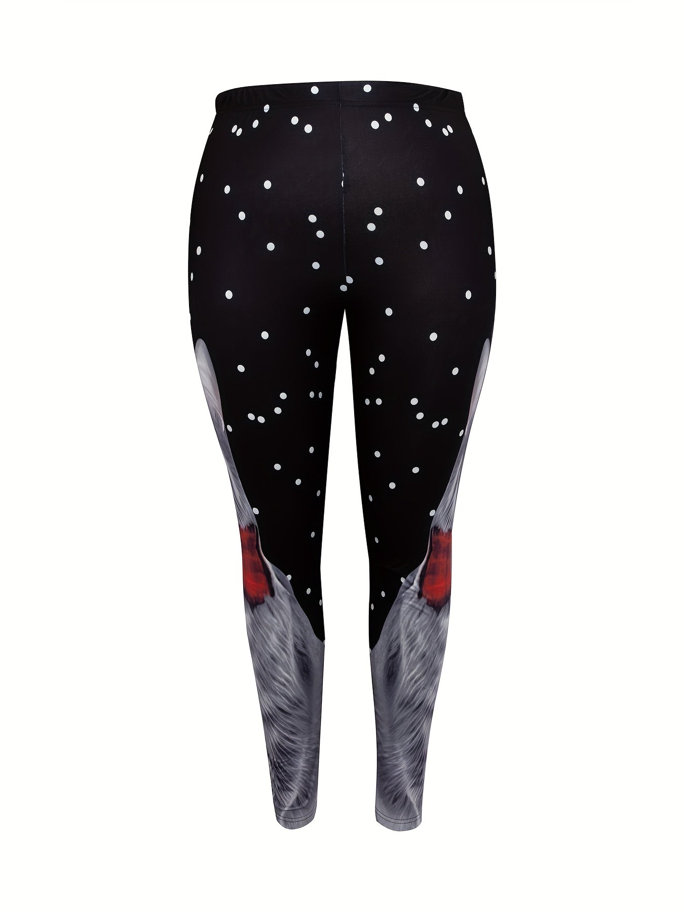 Women's Cat Print High Rise Leggings