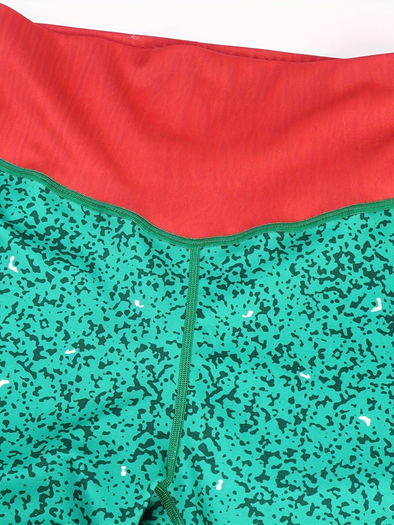 Christmas Print High Waist Yoga Pants
