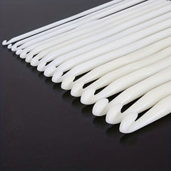 10pcs Acrylic Crochet Lace Needles DIY Knitting Tools For Arthritic Hands