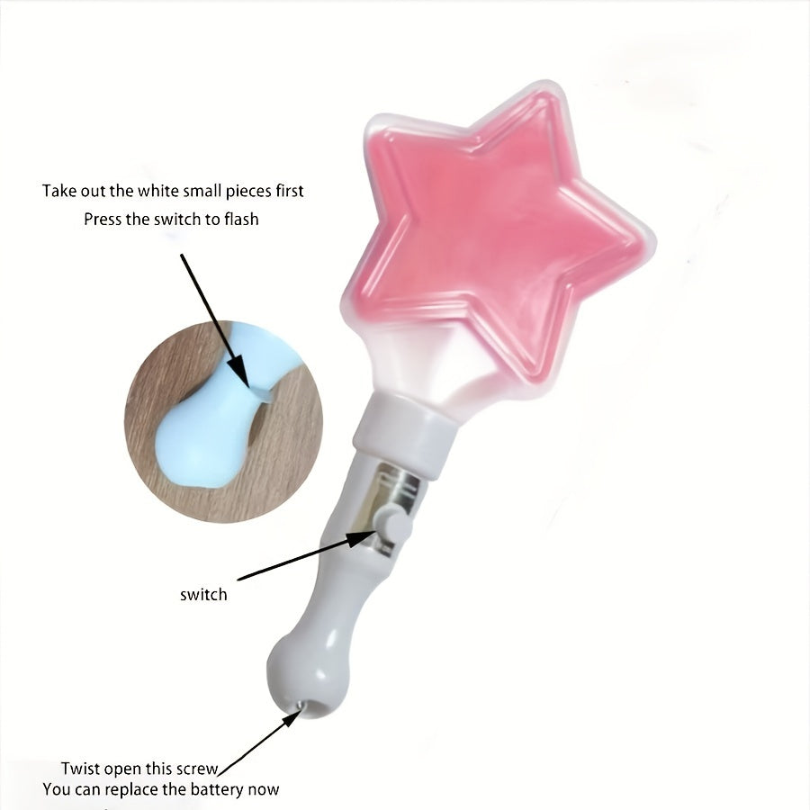 LED Star Glowing Sticks for Concerts