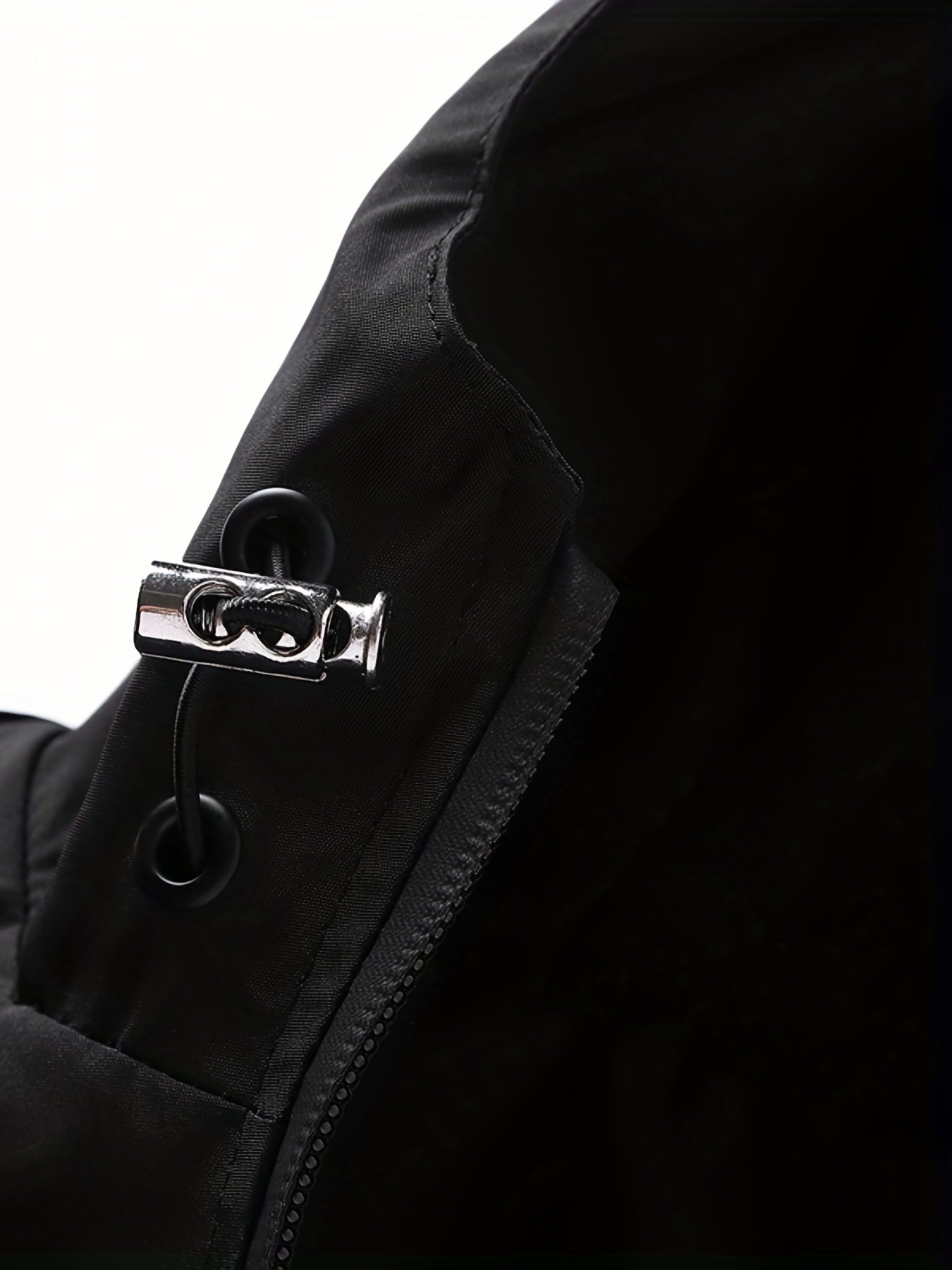 Boys Hooded Jacket Top Zipper Windbreaker Clash Outdoor Warm Fleejsonse Coat