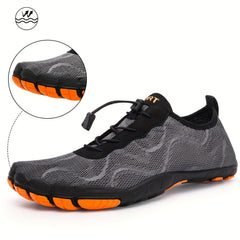 Men's Adjustable Buckle Water Shoes Breathable Quick Dry Non Slip for Hiking