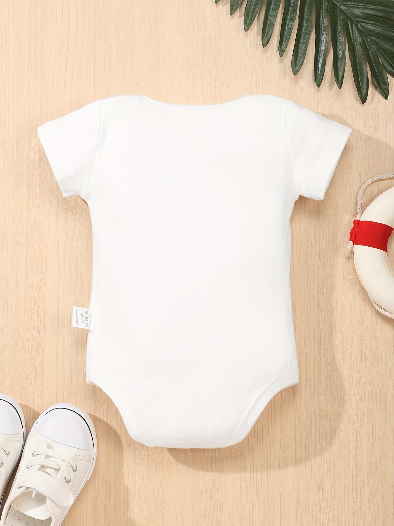 Christmas Baby Cotton Bodysuits Merry Christmas Colorful Letter Print
