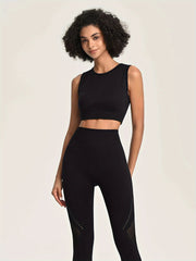 Yoga Tank Top & High Waist Leggings Set