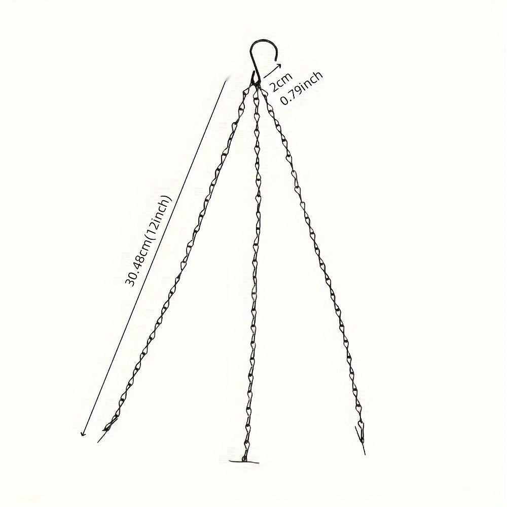 3 Pack Long Hanging Chains for Plants Flower Pot Basket Chains
