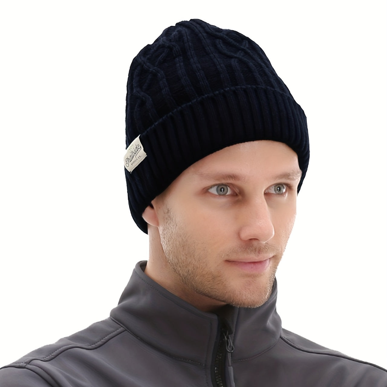 Men's Knitting Skull Cap Warm Windproof Wool Beanie Halloween Decor