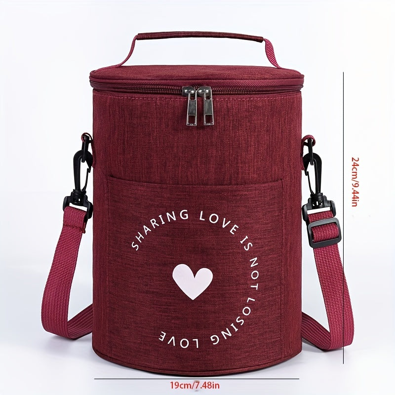 Outdoor Aluminum Foil Thermal Lunch Tote Bag for Camping Trip