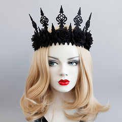 Vintage Witch Crown Headdress Gothic Style Party Supplies