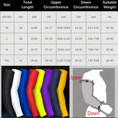 1PC Extended Sports Arm Guards Sleeves Elbow Wrist Guard