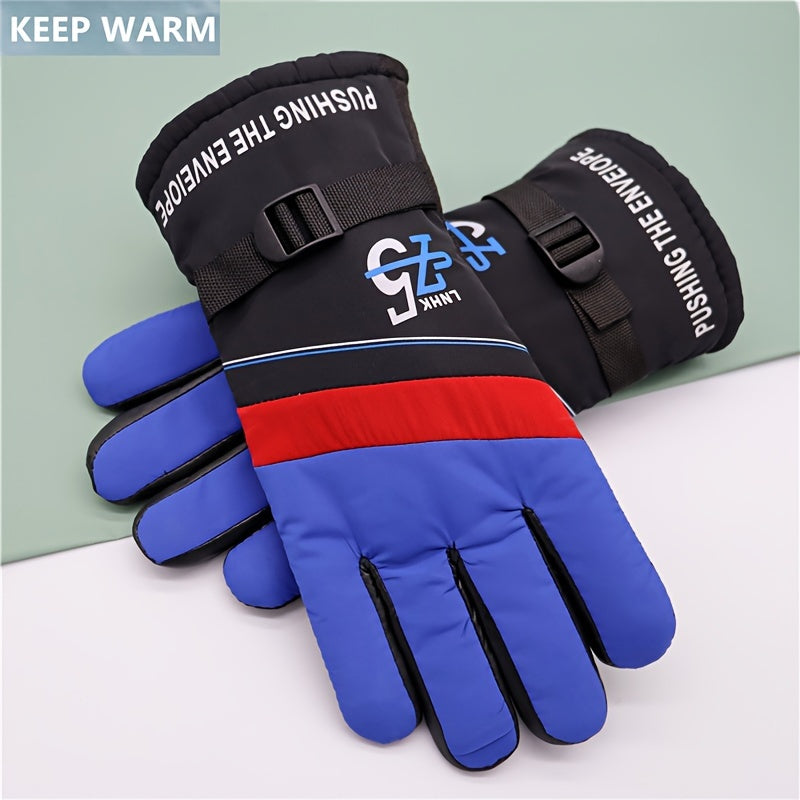 Warm Waterproof Winter Cycling Gloves - Non-slip Motorcycle Gloves