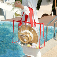 Transparent Outdoor Swimming Bag Waterproof Beach Bag