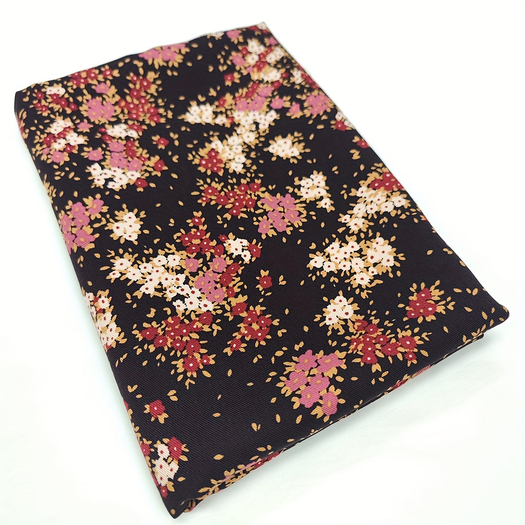 1yd Twill Faux Cotton Fabric for DIY Clothes Pants Dress