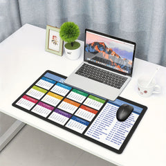 Large Calendar Mouse Pad for Women 30x60cm