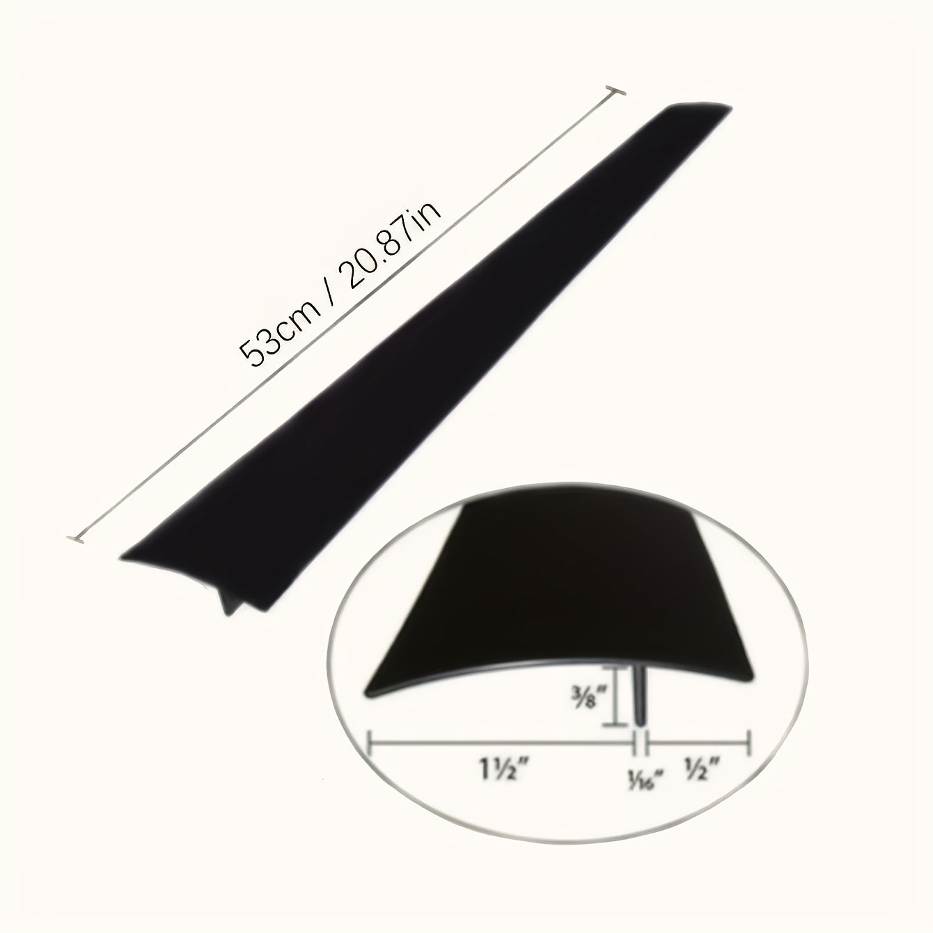 Silicone Stove Gap Cover Anti-fouling Sealing Strip