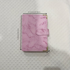 Marble A6 Budget Planner Binder with Cash Envelopes