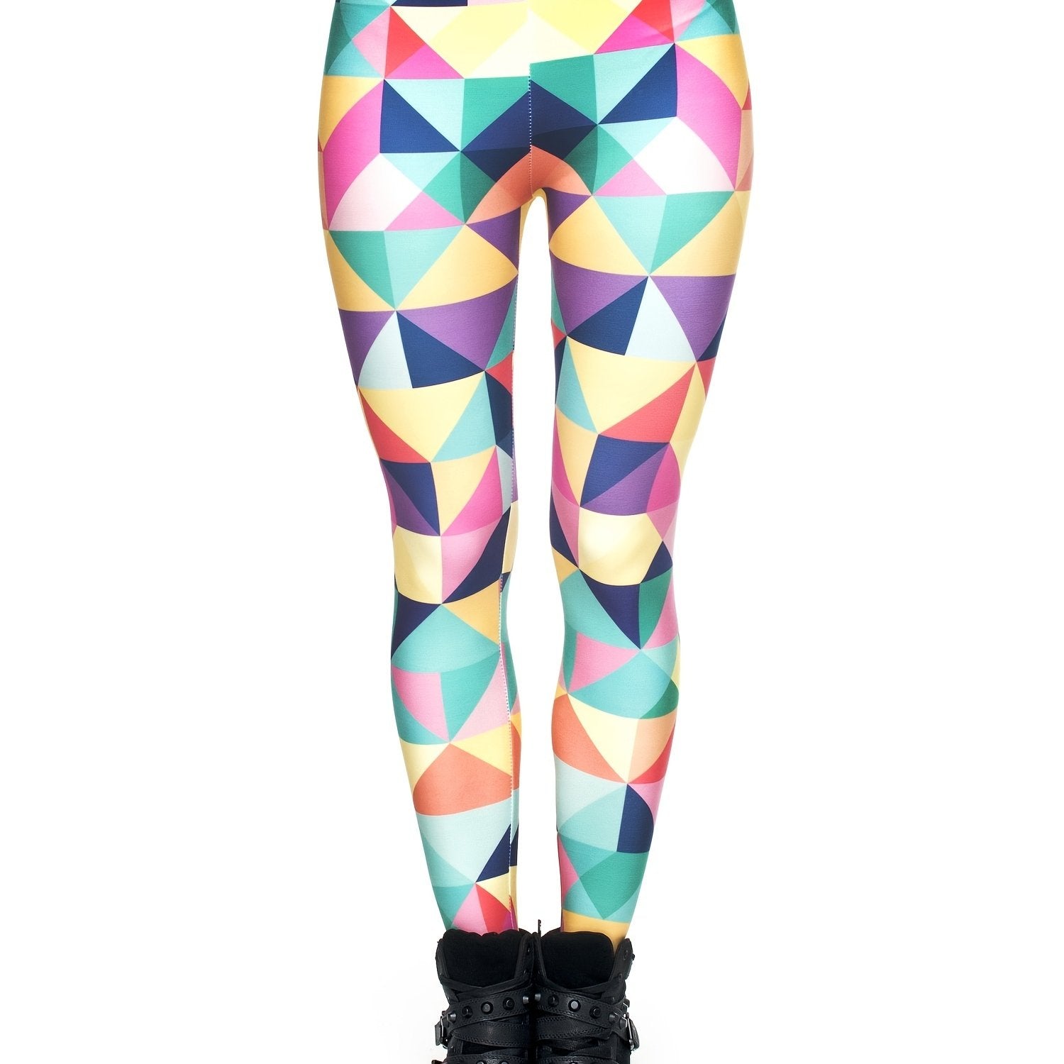 Stitch Long Skinny Leggings Stretchy Yoga Slim Leggings