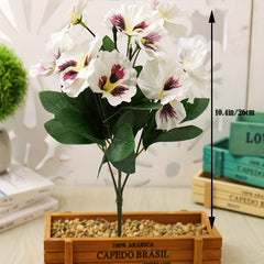 4 Artificial Gerbera Flowers, Home Wedding Office Cafe Decor